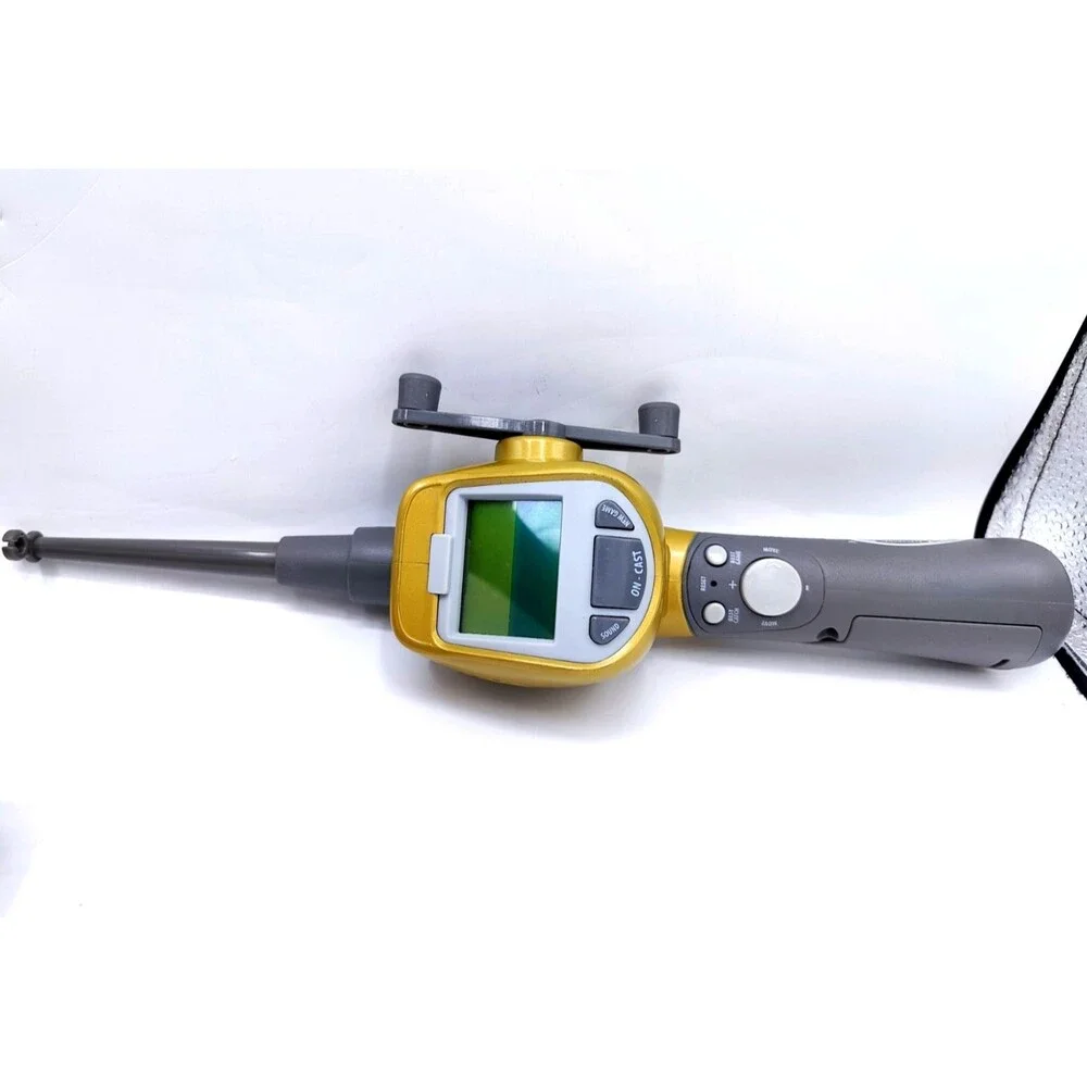 Electronic Sport Fishing Game Hand Reel Cast Sounds Shakes Handheld Travel Works